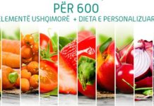 Si te bini ne peshe duke u ushqyer shendetshem?