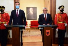 Kryetari i Kuvendit të Kosovës vizitë në Shqipëri