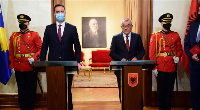 Kryetari i Kuvendit të Kosovës vizitë në Shqipëri