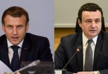 KURTI PRITET NË TAKIM ME NDERIME TË LARTA SHTETËRORE NGA MACRON
