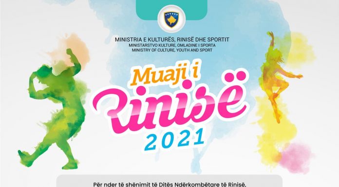 Ministria e Kulturës, Rinisë dhe Sportit i dedikon muajin gusht të rinjve të Kosovës
