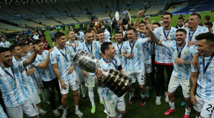 ARGJENTINA TRIUMFON NDAJ BRAZILIT NË FINALE TË KUPËS SË AMERIKËS