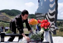 KRYEMINISTRI NDERON ENVER ZYMBERIN NË DHJETËVJETORIN E RËNIES NË DETYRË