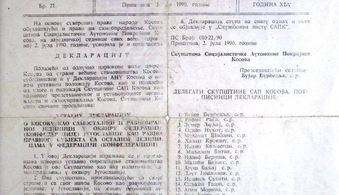 31 VJET NGA DEKLARATA KUSHTETUESE E 2 KORRIKUT