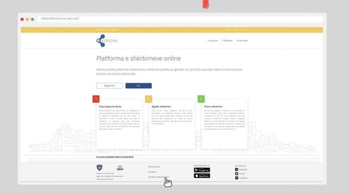 Tani, përmes platformës elektronike eKosova, të gjitha shërbimet e institucioneve publike mund të merren online