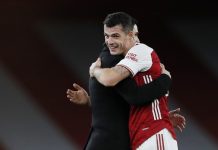 ARTETA “BLINDON” XHAKËN: QËNDRON TEK ARSENALI