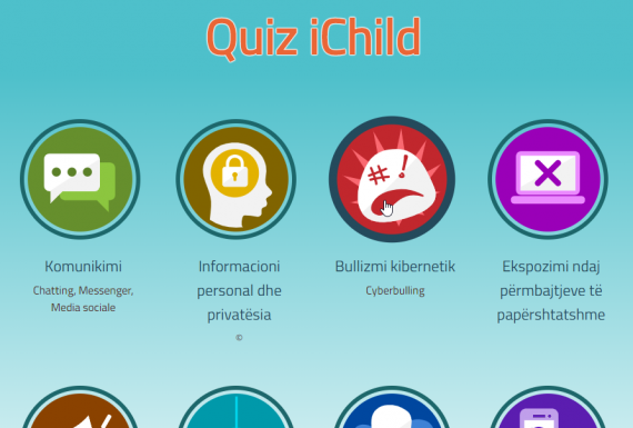 iChild – Lojë për Sigurinë e Fëmijëve Online, t’i mësojmë të mbrohen nga rreziqet që hasin në internet