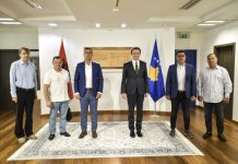 KURTI TAKON NJË DELEGACION TË SHOQATËS “DIBRA” QË VEPRON NË SHBA