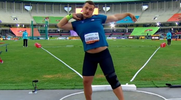 Ramadani del i shtati në botë në hedhjen e gjylës