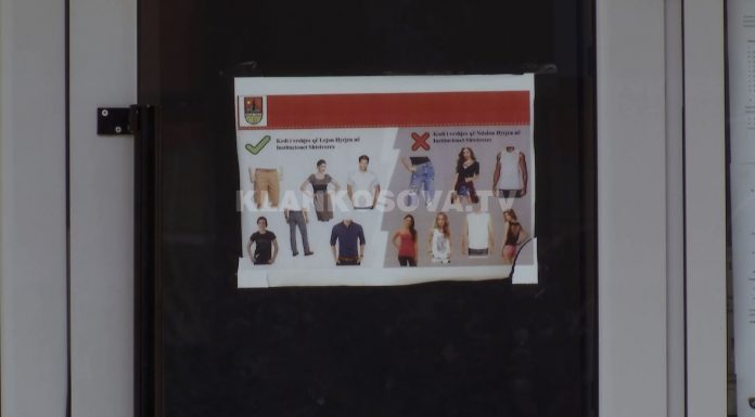 Obiliqi bëhet me kod veshjeje