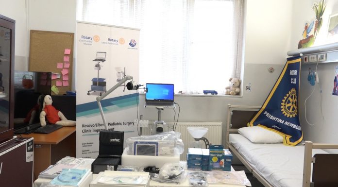 RCPN JEP DONACION 66 MIJË DOLLAR PËR KLINIKËN E KIRURGJISË PEDIATRIKE