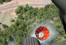 KFOR-i ndihmon FSK-në në shuarjen e zjarreve