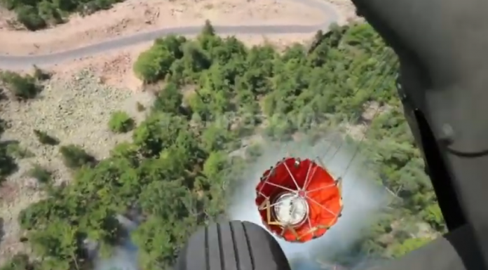 KFOR-i ndihmon FSK-në në shuarjen e zjarreve