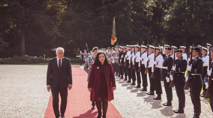 Osmani e falënderon homologun gjerman për mikpritjen e ngrohtë
