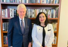 Osmani takon Clintonin: Është nënvlerësim të themi se Kosova është e bekuar me miqtë më besnikë