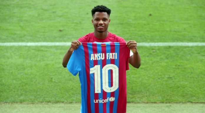 Ansu Fati e merr numrin 10 në fanellën e Barcelonës