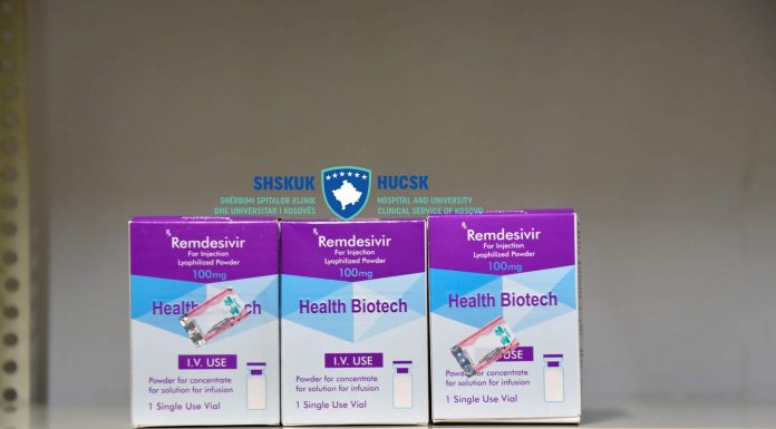 Për herë të parë nga fillimi i pandemisë, ShSKUK furnizohet me ilaçin Remdesivir