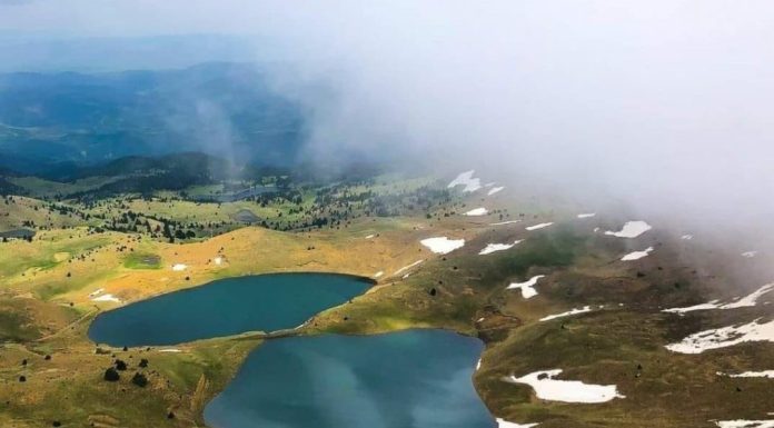 Liqenet akullnajore në malin e Valamarës, bukuri që prekin qellin