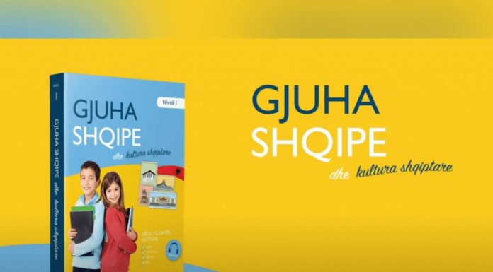 Ministrja Nagavci prezanton tekstin “Gjuha shqipe dhe kultura shqiptare”, niveli I në shkollën shqipe në Zvicër