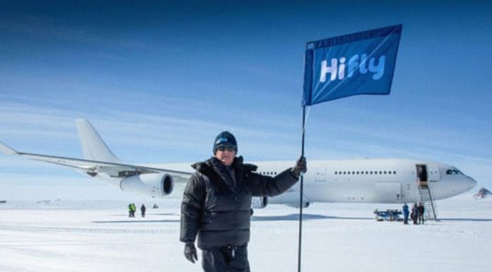 Aeroplani Airbus A340 ulet në Antarktidë për herë të parë